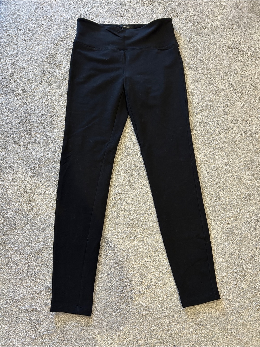 Black High-Waist Leggings